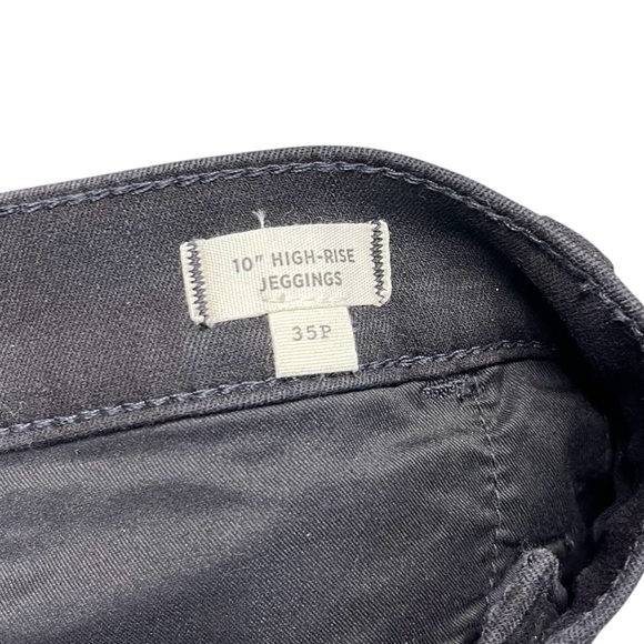 Madewell 10” High Rise Black Distressed Jeggings NWT Women’s Size 35 Petite - Picture 10 of 12